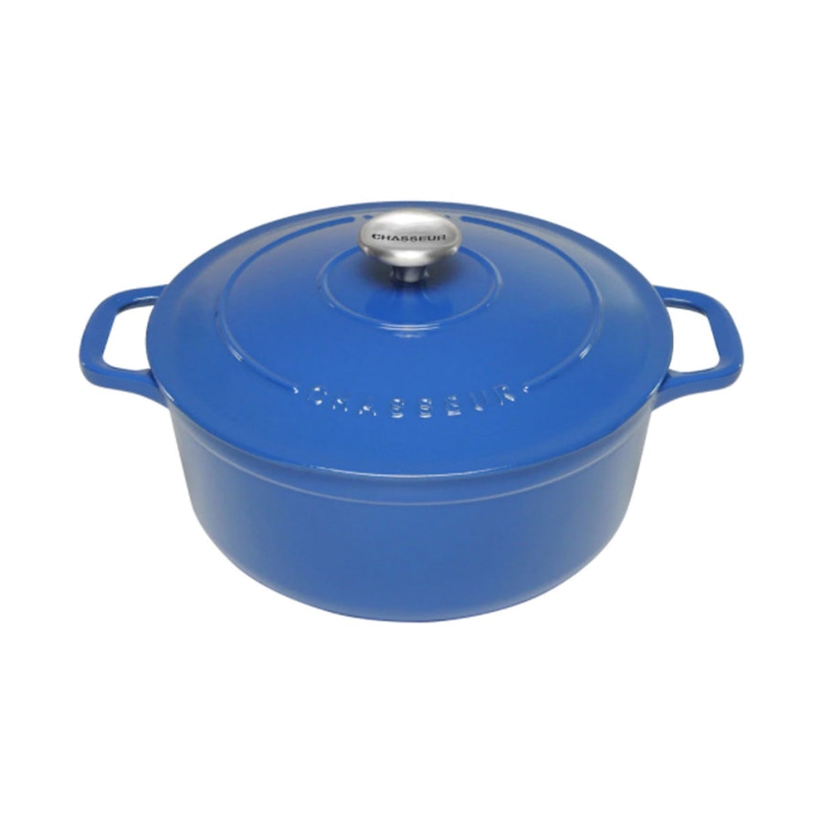 Chasseur Cast Iron 32cm (8.8L) Round French Oven Sky Blue Sky Blue
