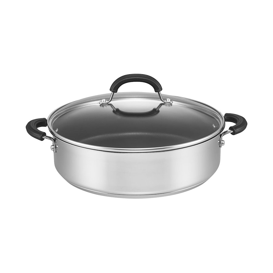 Circulon Total 30cm (5.7L) Sauteuse Pan Stainless Steel Stainless Steel