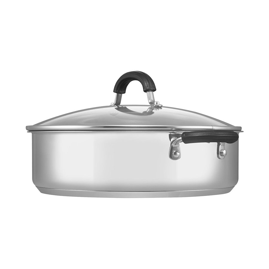 Circulon Total 30cm (5.7L) Sauteuse Pan Stainless Steel Stainless Steel