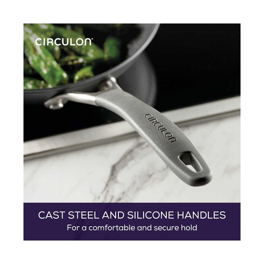 Circulon ScratchDefense A1 30.4cm Skillet Black Black