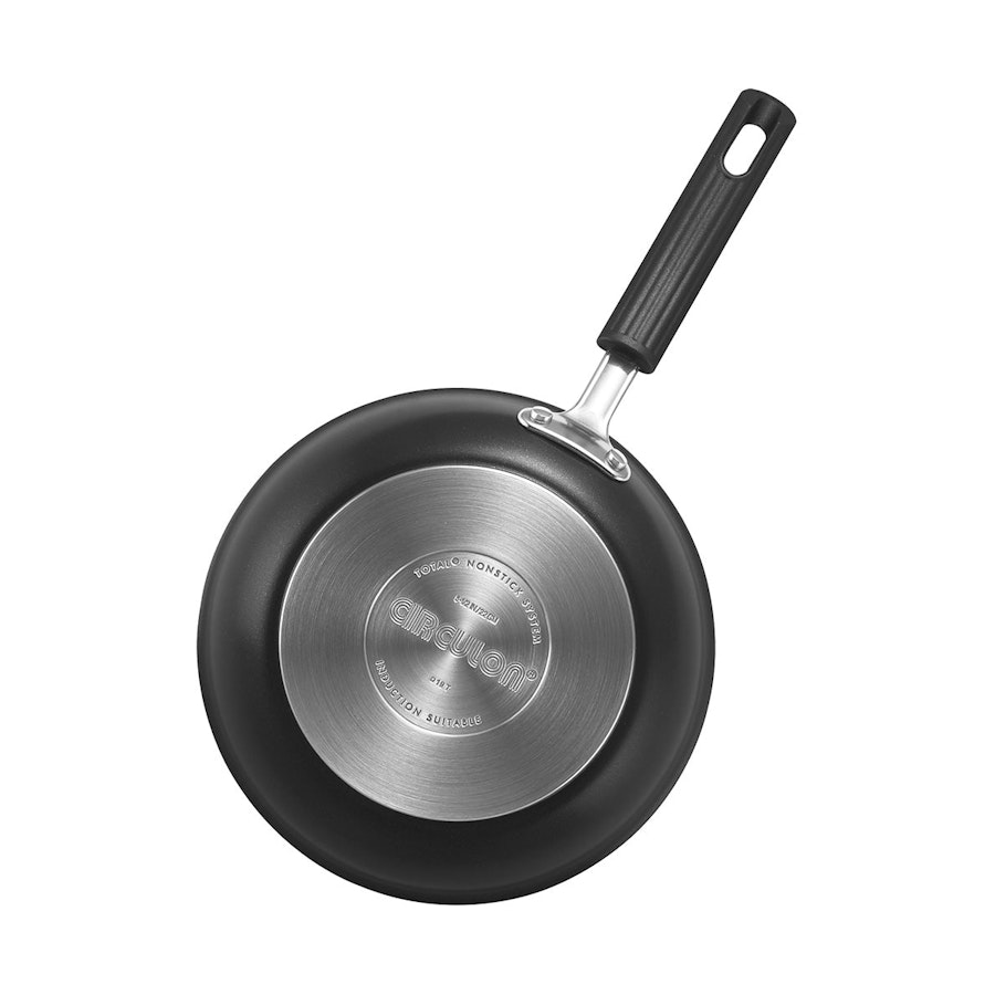 Circulon Total Hard Anodised 22cm & 31cm Skillet Set Black Black