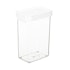 ClickClack Basics Tall 1.2L Pantry Storage Container White