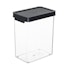 ClickClack Basics Tall 2.4L Pantry Storage Container Charcoal