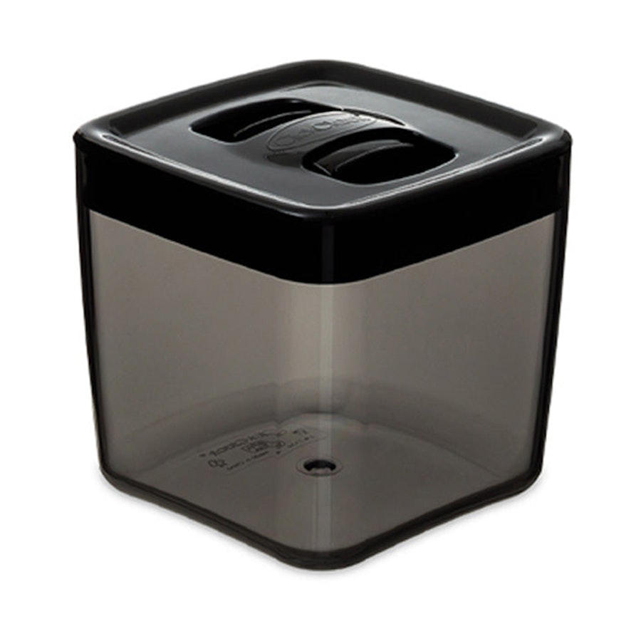 ClickClack Display Cube 1.4L Airtight Container Black Black