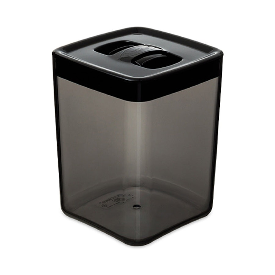 ClickClack Display Cube 2.8L Airtight Container Black Black