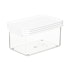 ClickClack Basics Rectangle 0.9L Pantry Storage Container Set of 4 White