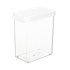 ClickClack Basics Tall 2.4L Pantry Storage Container Set of 4 White