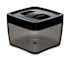 ClickClack Display Cube 0.9L Airtight Container Set of 4 Black