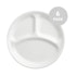 Corelle Winter Frost 26cm Divided Dish (Set of 6) White