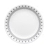 Corelle City Block 21.6cm Luncheon Plate (Set of 6) Black/White