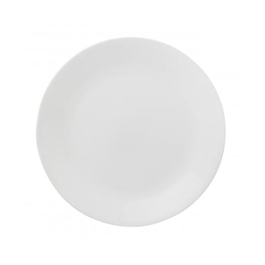 Corelle Winter Frost 21.6cm Luncheon Plate (Set of 6) White White
