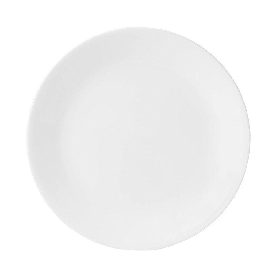Corelle Winter Frost 26cm Dinner Plate (Set of 6) White White