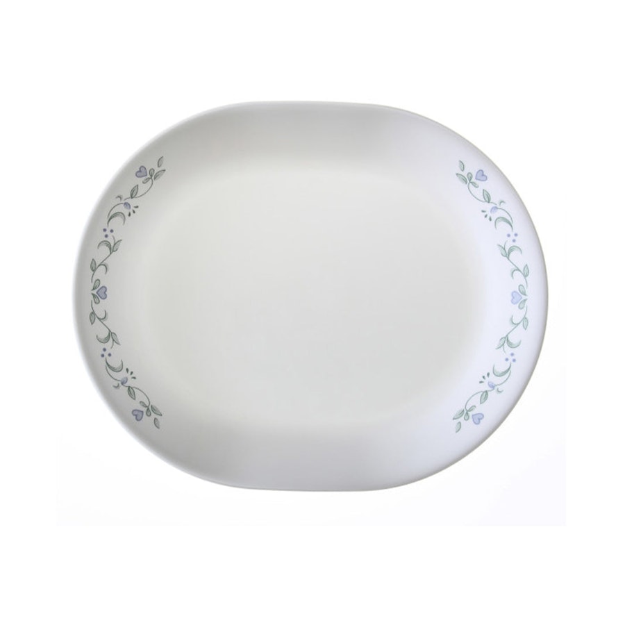 Corelle Country Cottage 31cm Serving Platter (Set of 3) White White