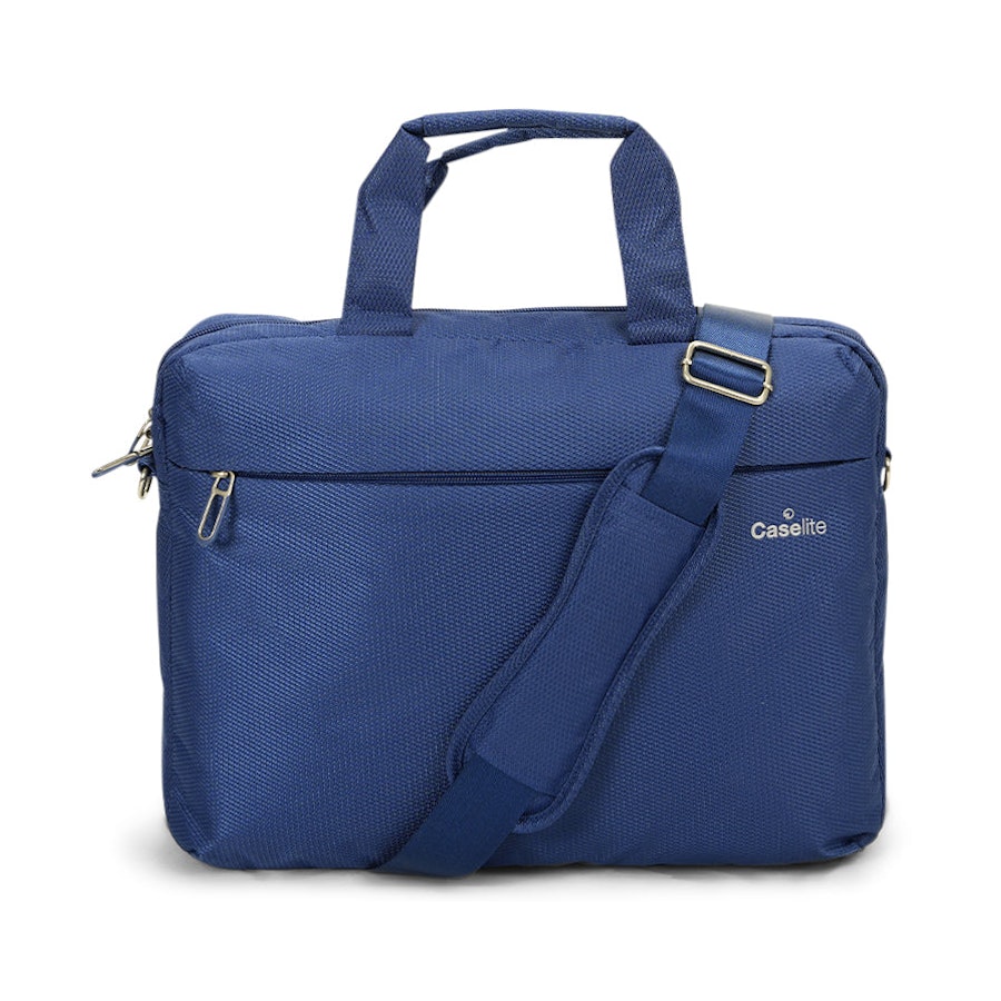 Caselite Ultra 55cm & 80cm Softside Luggage Set with Laptop Bag Navy Navy