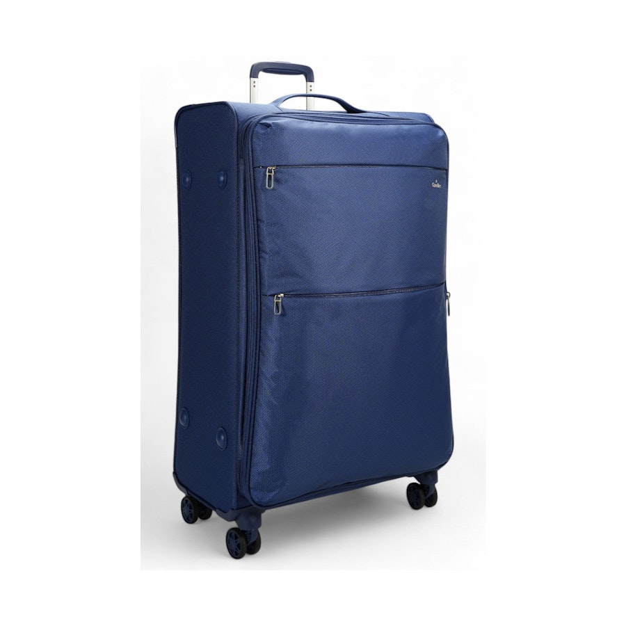 Caselite Ultra 55cm & 80cm Softside Luggage Set with Laptop Bag Navy Navy