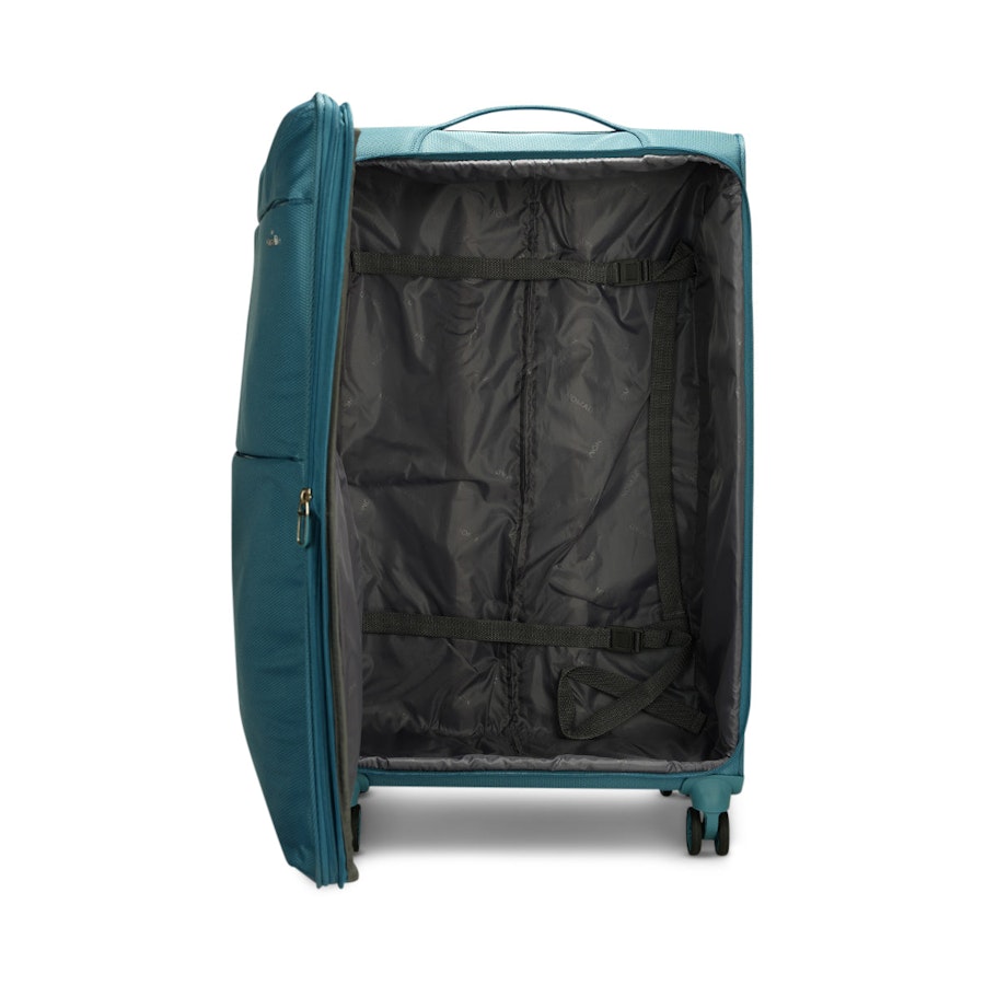 Caselite Ultra 4 Piece Softside Luggage Set Teal Teal