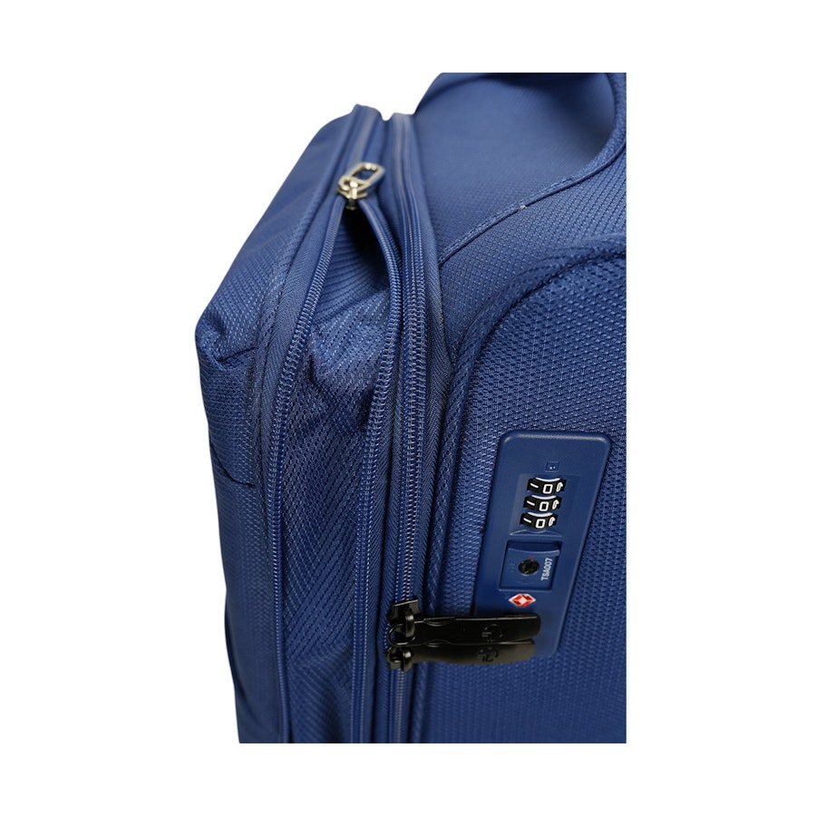 Caselite Ultra 55cm Softside Carry-On Suitcase Navy Navy