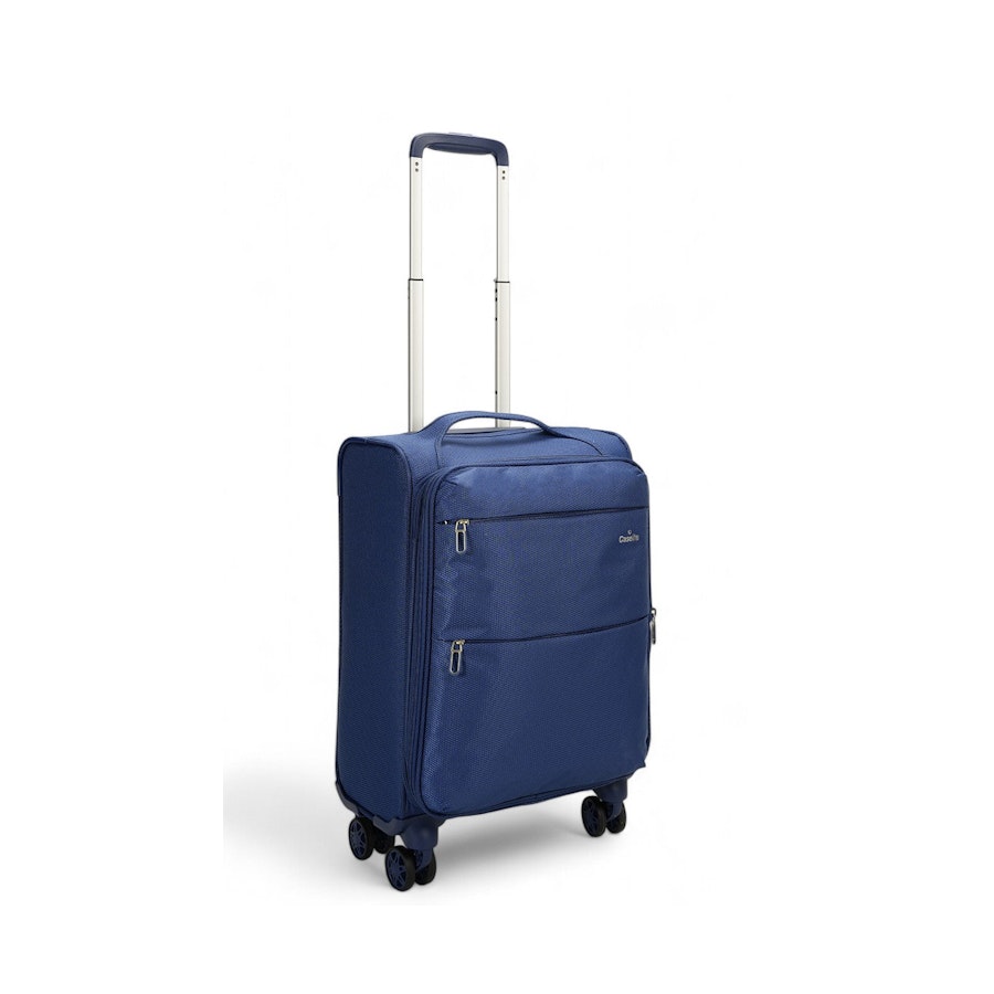 Caselite Ultra 55cm Softside Carry-On Suitcase Navy Navy