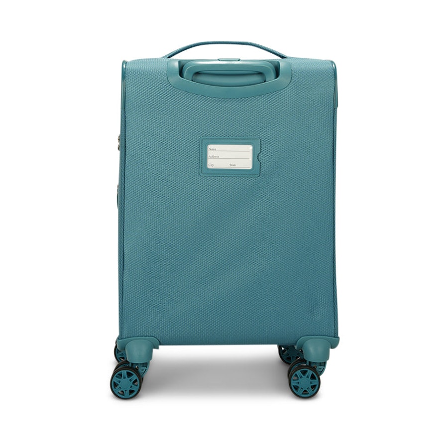 Caselite Ultra 55cm Softside Carry-On Suitcase & Laptop Bag Set Teal Teal