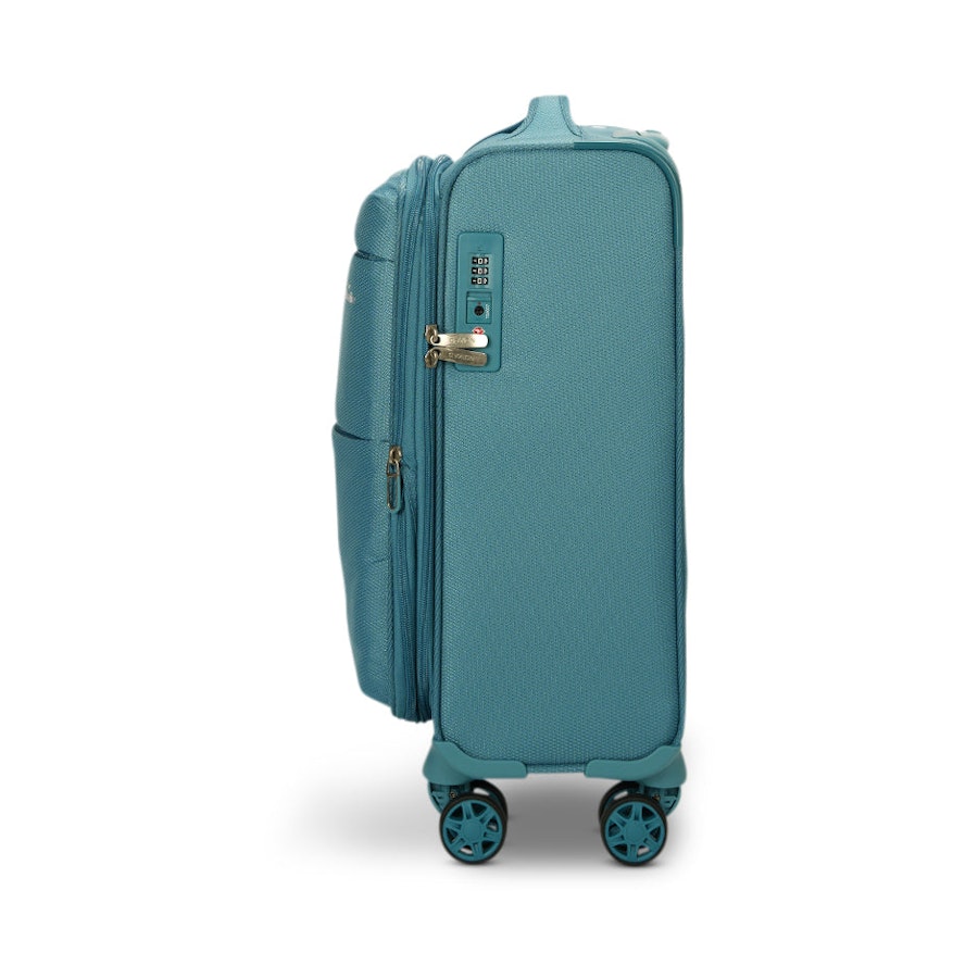 Caselite Ultra 55cm Softside Carry-On Suitcase Teal Teal