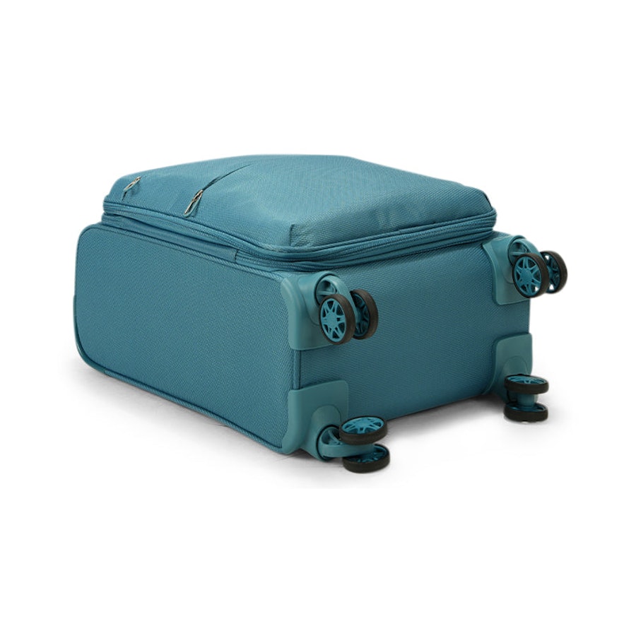 Caselite Ultra 55cm Softside Carry-On Suitcase & Laptop Bag Set Teal Teal