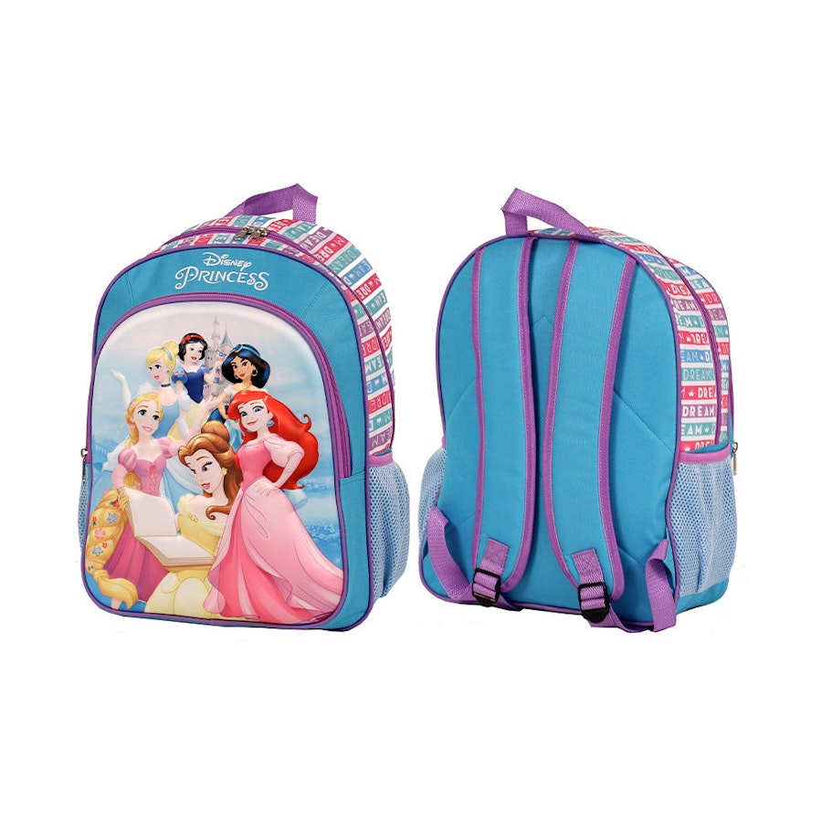 Disney Princesses Kids Backpack Blue Blue