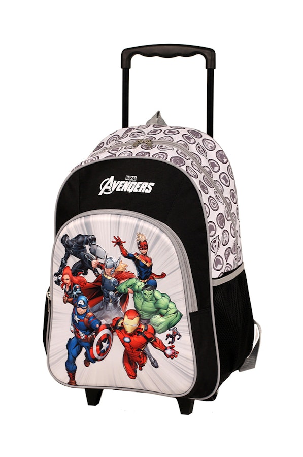Disney Marvel Avengers Kids Wheeled Backpack Multi Coloured