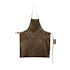 Dutch Deluxes BBQ Style Leather Apron Vintage Brown