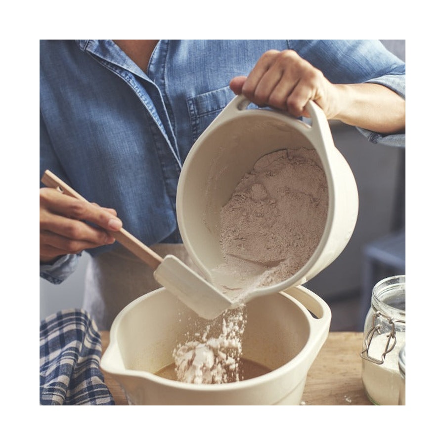 Emile Henry Mixing Bowl - 4.5L Flour Flour