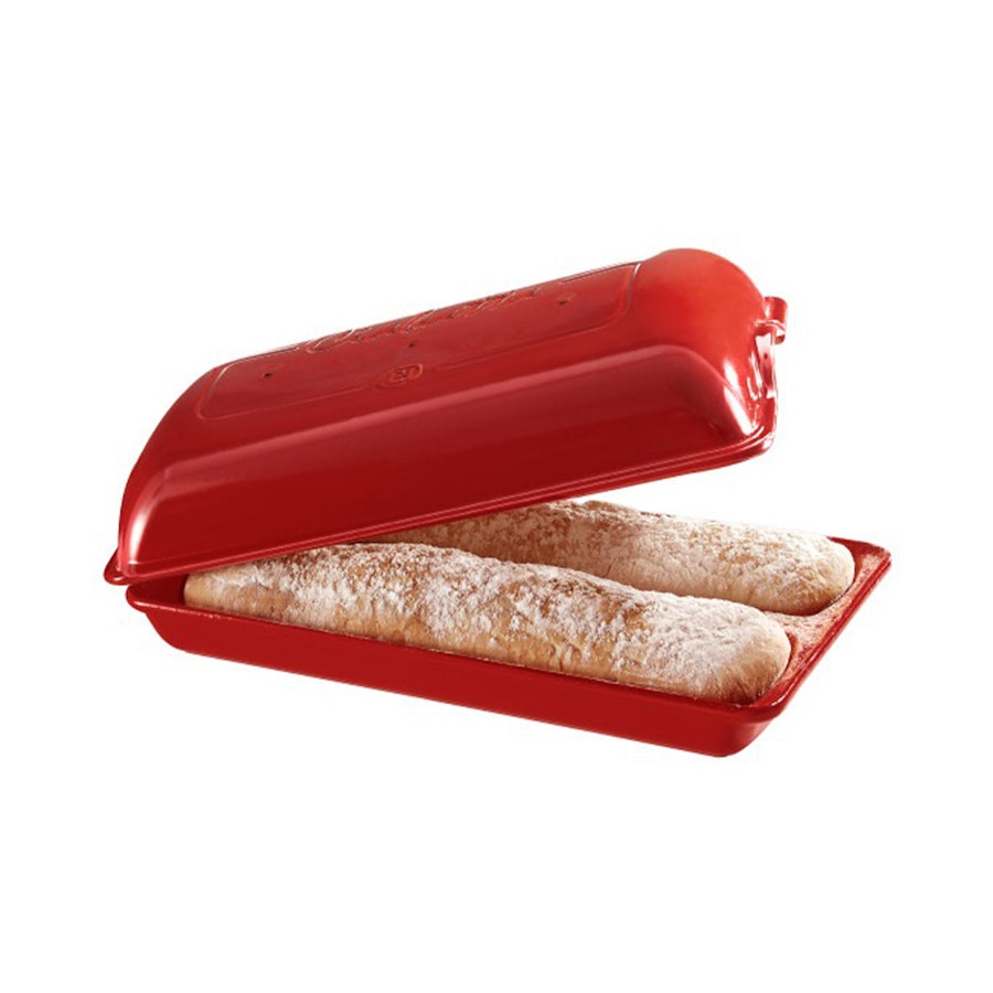 Emile Henry Ciabatta Baker Burgundy Burgundy