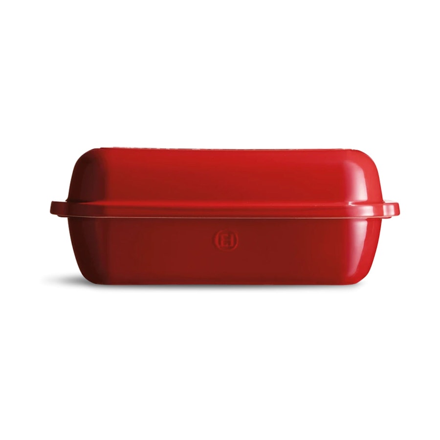 Emile Henry Large Bread Loaf Baker Burgundy Burgundy