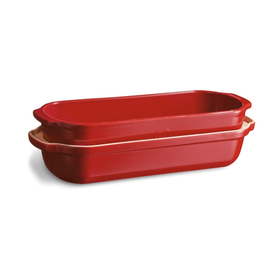 Emile Henry Large Bread Loaf Baker Burgundy Burgundy