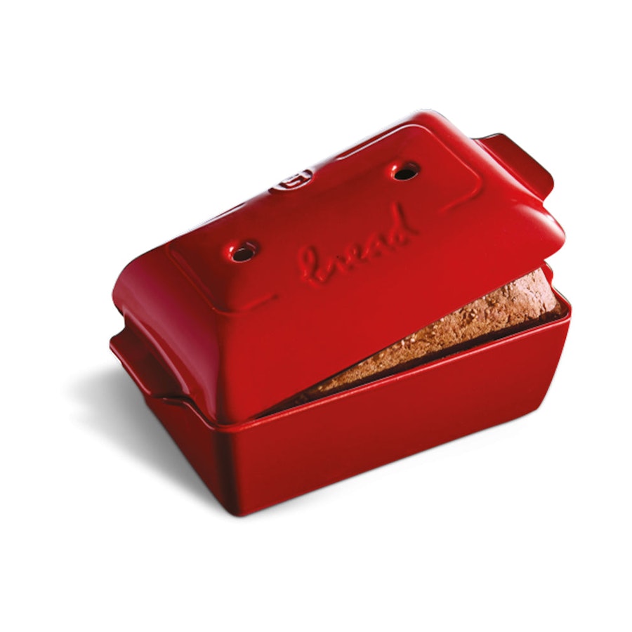 Emile Henry Bread Loaf Baker Burgundy Burgundy
