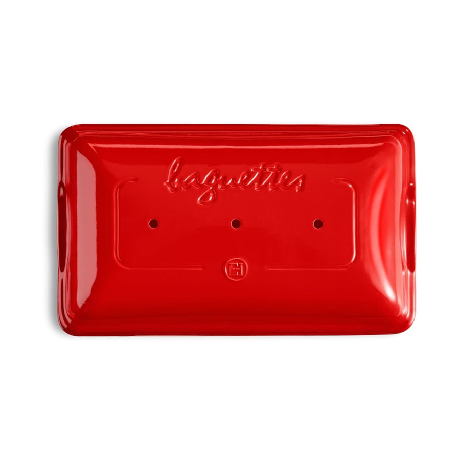 Emile Henry Baguette Bread Baker Burgundy Burgundy