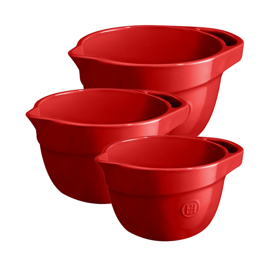Emile Henry Mixing Bowl - 3.5L Burgundy Burgundy