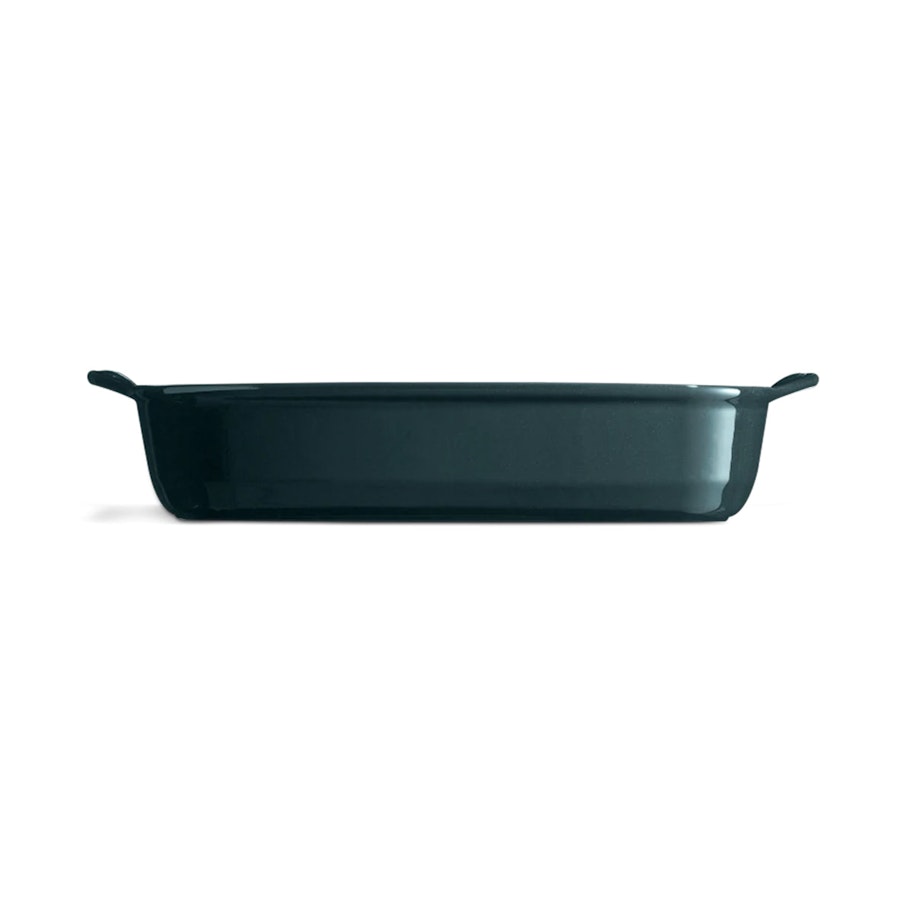 Emile Henry Large Rectangular Oven Dish Blue Ocean Blue Ocean