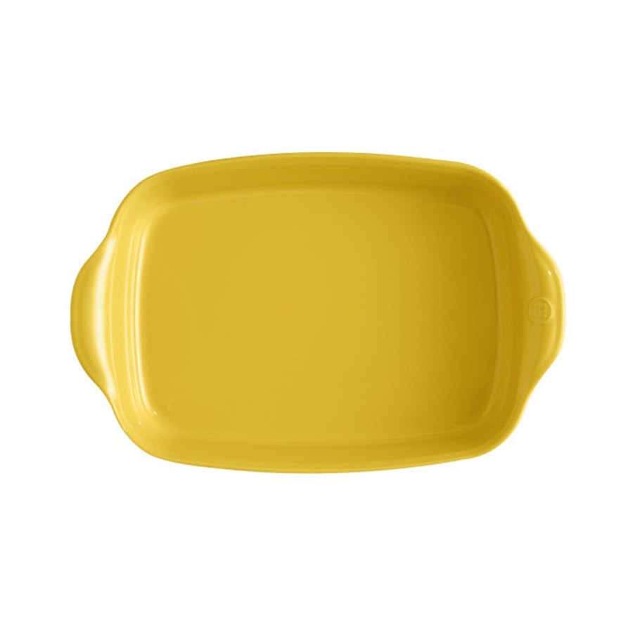Emile Henry Medium Rectangular Oven Dish Provence Yellow Provence Yellow