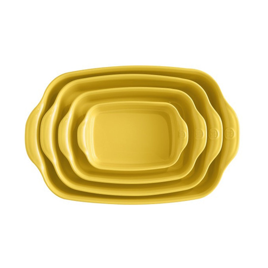 Emile Henry Medium Rectangular Oven Dish Provence Yellow Provence Yellow