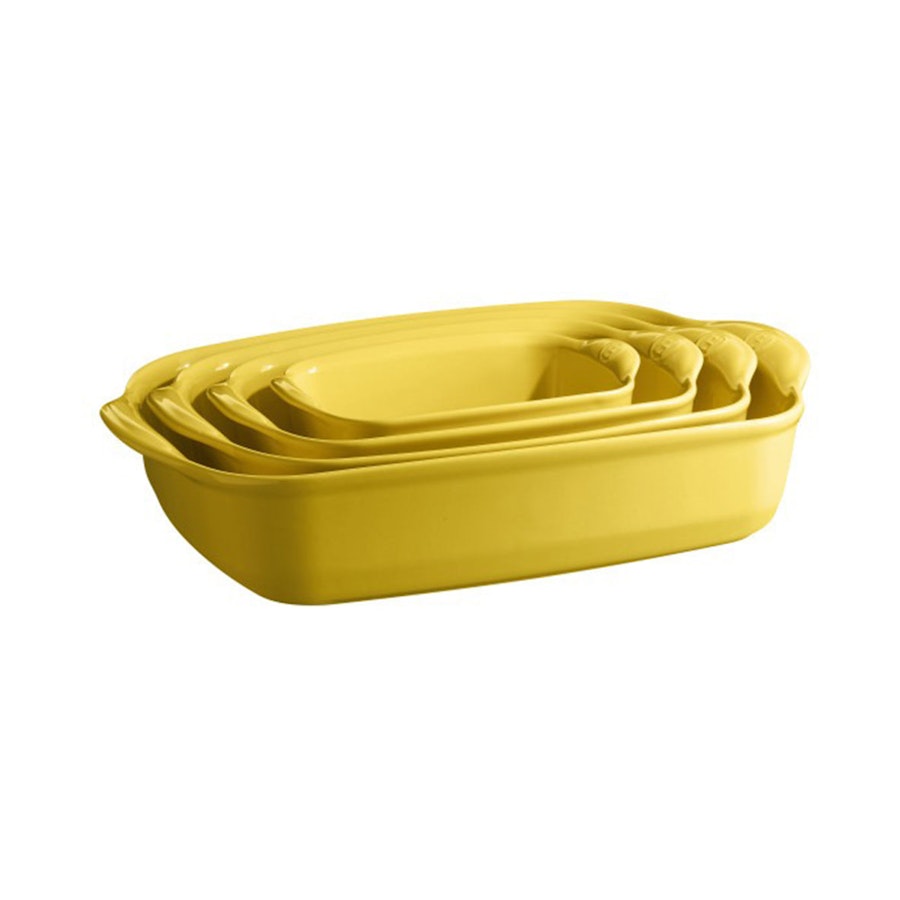 Emile Henry Large Rectangular Oven Dish Provence Yellow Provence Yellow