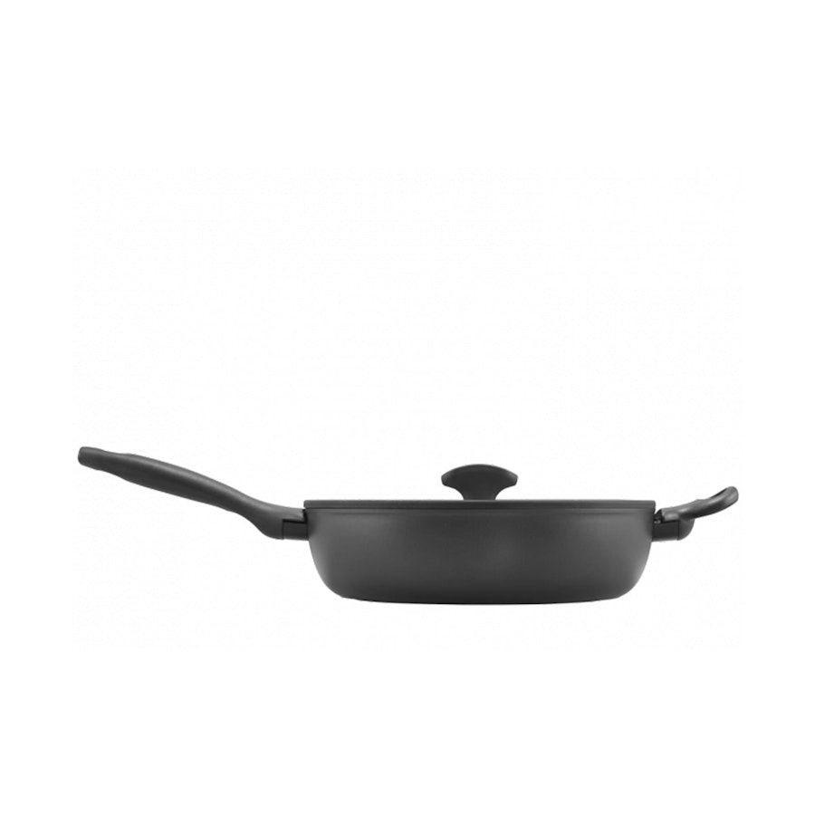 Essteele Per Domani 28cm Deep Covered Skillet Black Black