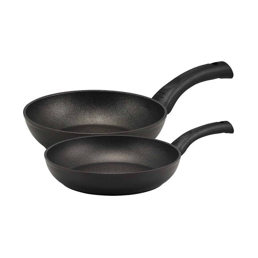 Essteele Per Salute 20cm & 28cm Skillet Set Black Black