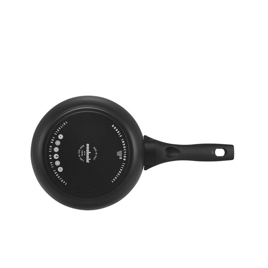 Essteele Per Domani 20cm (2.8L) Covered Saucepan Black Black