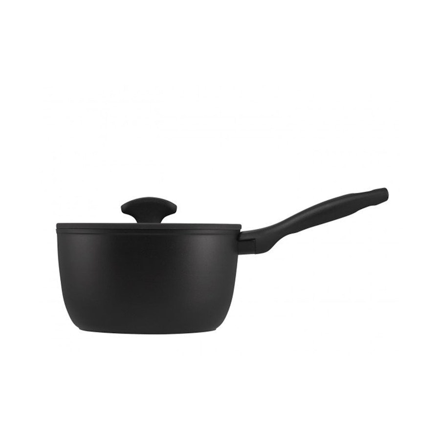 Essteele Per Domani 20cm (2.8L) Covered Saucepan Black Black