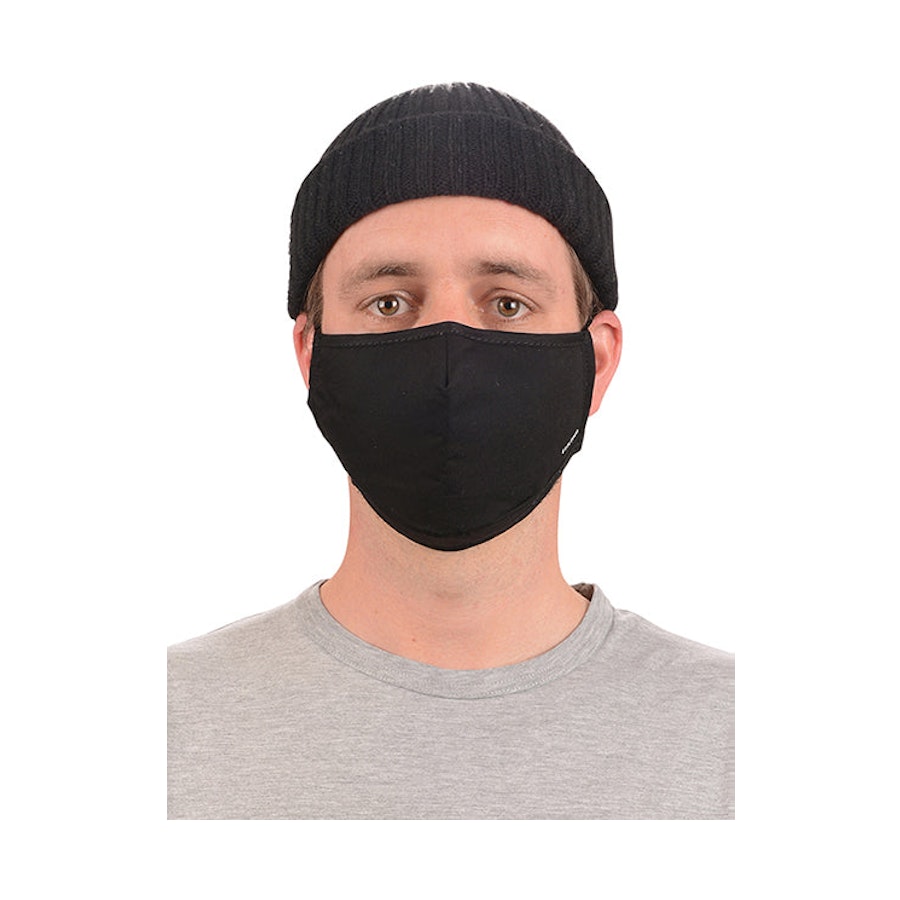 Explorer Face Mask - 3 Pack Black Black