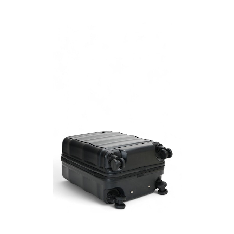 Explorer Luna-Air 55cm Front Access Hardside Carry-On Suitcase Black Black