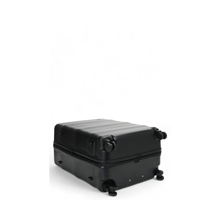 Explorer Luna-Air 55cm, 63cm & 74cm Hardside Luggage Set Black Black