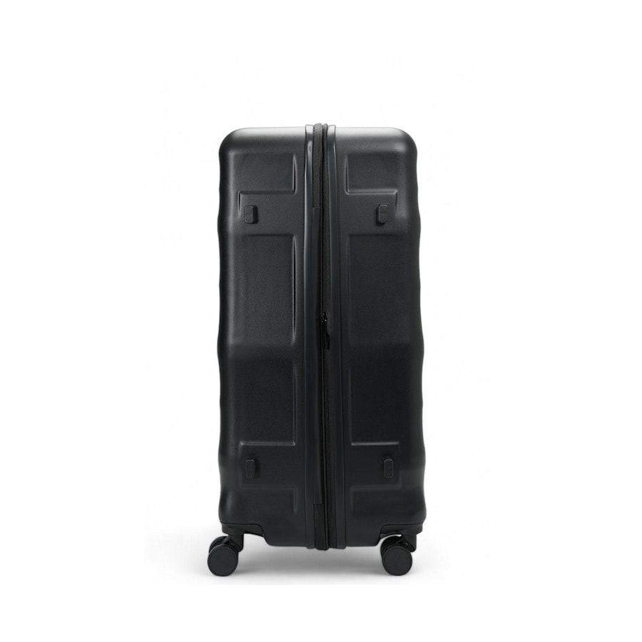 Explorer Luna-Air 55cm, 63cm & 74cm Hardside Luggage Set Black Black