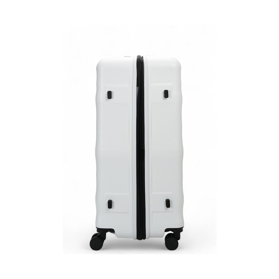 Explorer Luna-Air 55cm, 63cm & 74cm Hardside Luggage Set White White