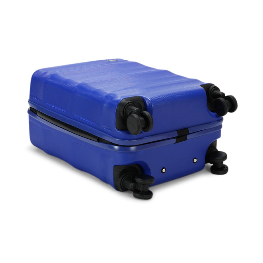 Explorer Luna-Air 55cm Hardside USB Carry-On Suitcase Cobalt Cobalt