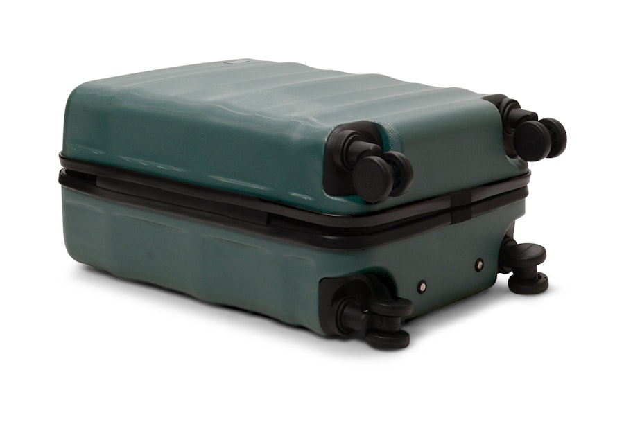 Explorer Luna-Air 55cm Hardside USB Carry-On Suitcase Forest Green Forest Green
